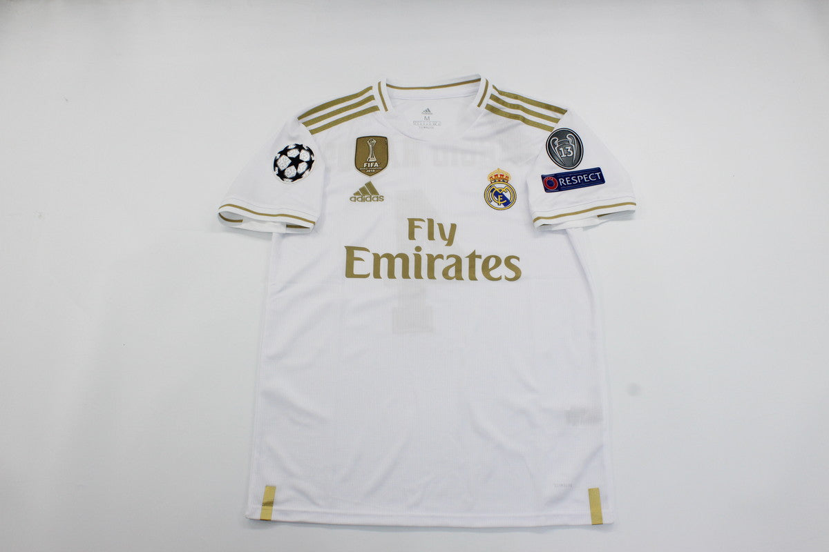 Retro Real Madrid 2019/2020 Home Football Jersey