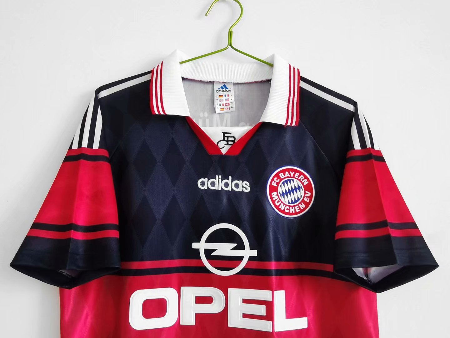 Retro Bayern Munich 1997/1999 Home Fan Version Football Jersey