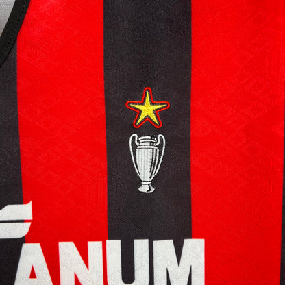 Retro AC Milan 1989/1990 Home Football Jersey