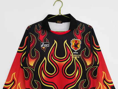 Retro Japan Goalkeeper Long Sleeve Football Jersey