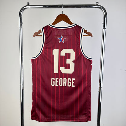 Los Angeles Clippers ALL-STAR Red #13 GEORGE NBA Season Jerseys 2024
