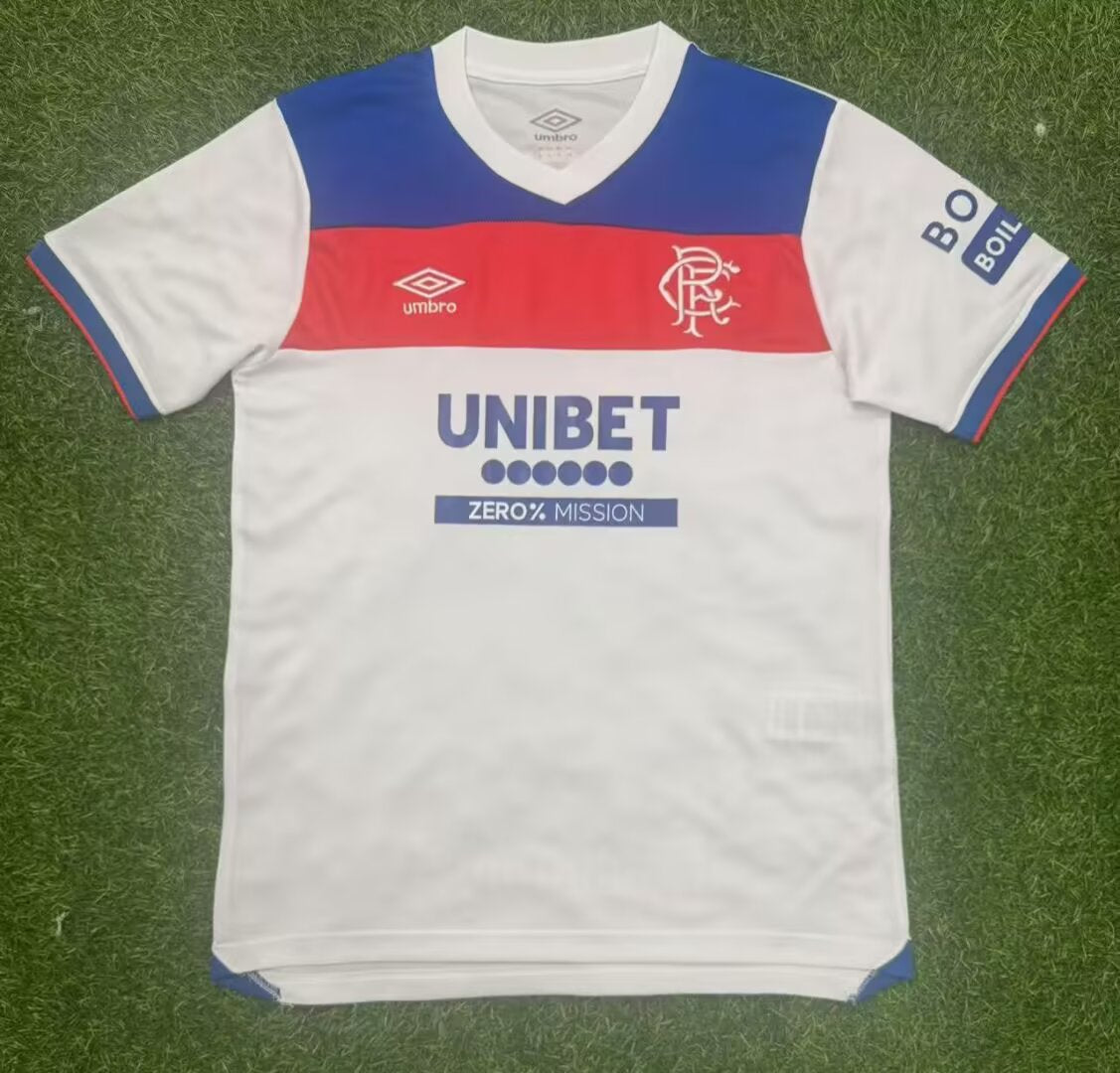 Rangers 2025/2026 Away Fan Version Football Jersey