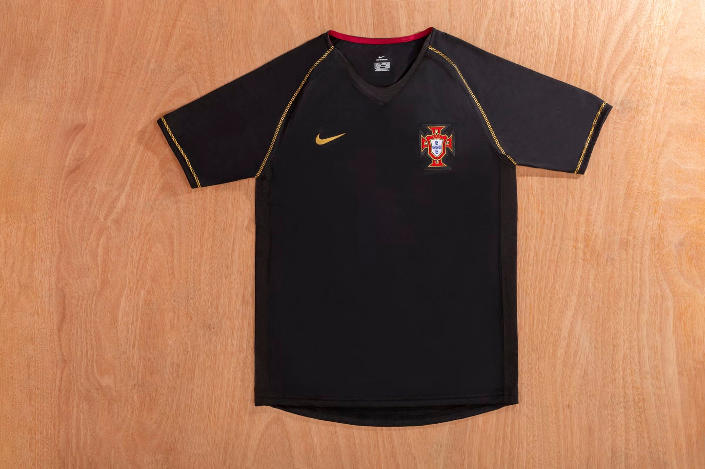 Retro Portugal 2006 Away Fan Version Football Jersey