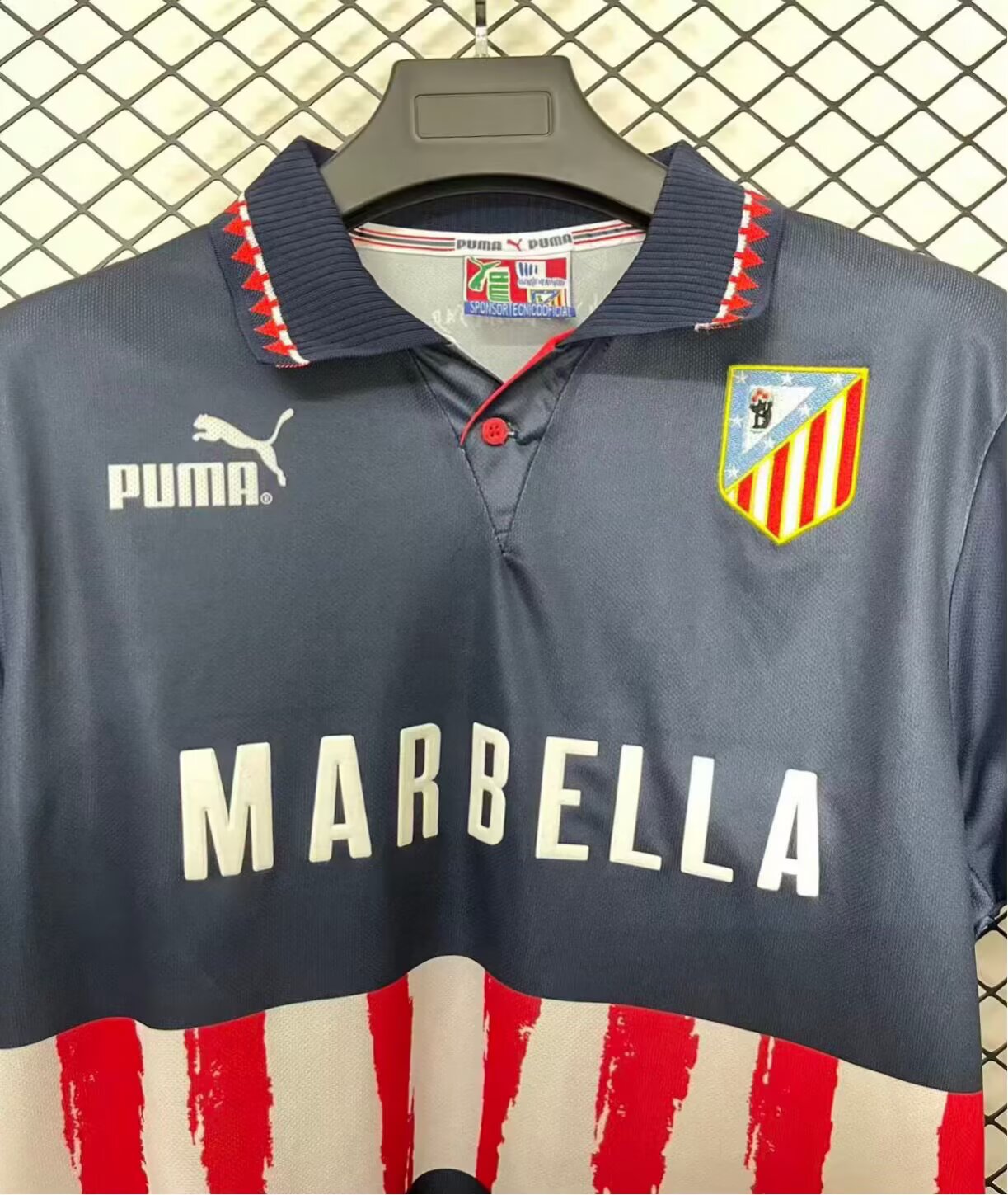 Retro Atlético de Madrid 1997/1998 Away Football Jersey