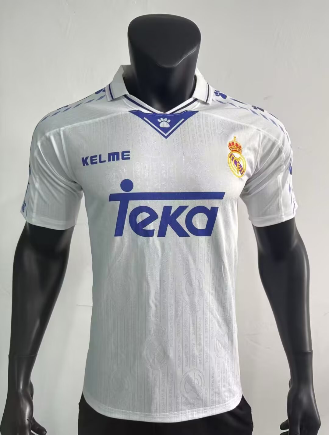 Retro real madrid 1996/1997 Home Football Jersey