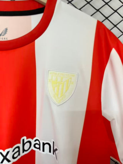 Retro Bilbao Athletic Club 2025/2026 Home Fan Version Football Jersey