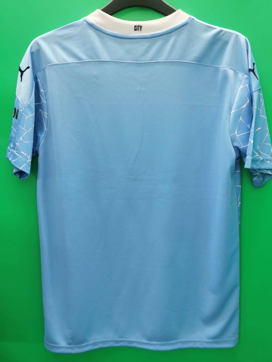 Manchester City 2020/2021 Home Fan Version Football Jersey