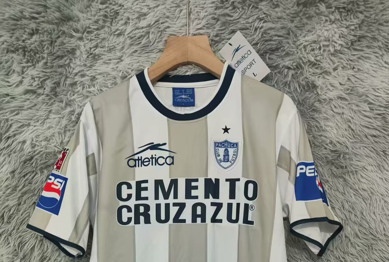 Retro Pachuca 2001 Away Fan Version Football Jersey