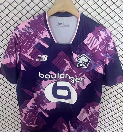 Lille 2025/2026 Away Fan Version Football Jersey