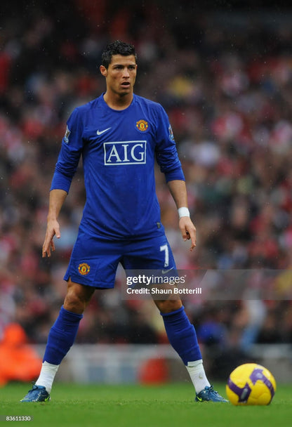 Retro Manchester united 2008/2009 Away Player Version Football Jersey