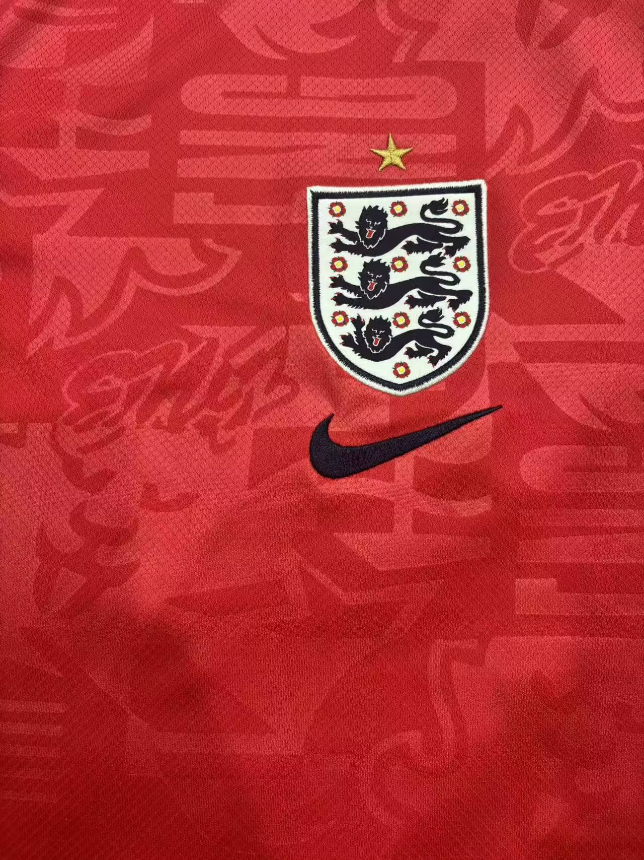 England 2026/2027 Away Long Sleeve Fan Version Football Jersey