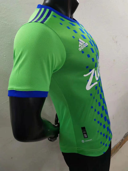 Seattle Sounders FC 2022/2023 Home Player Version Football Jersey