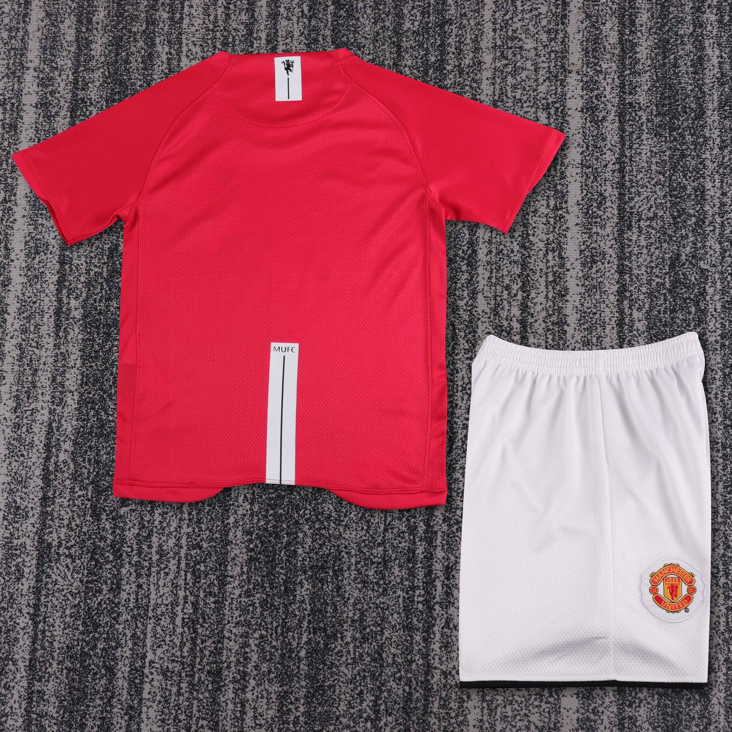 Retro Manchester united 2007/2008 Kids Home Football Jersey