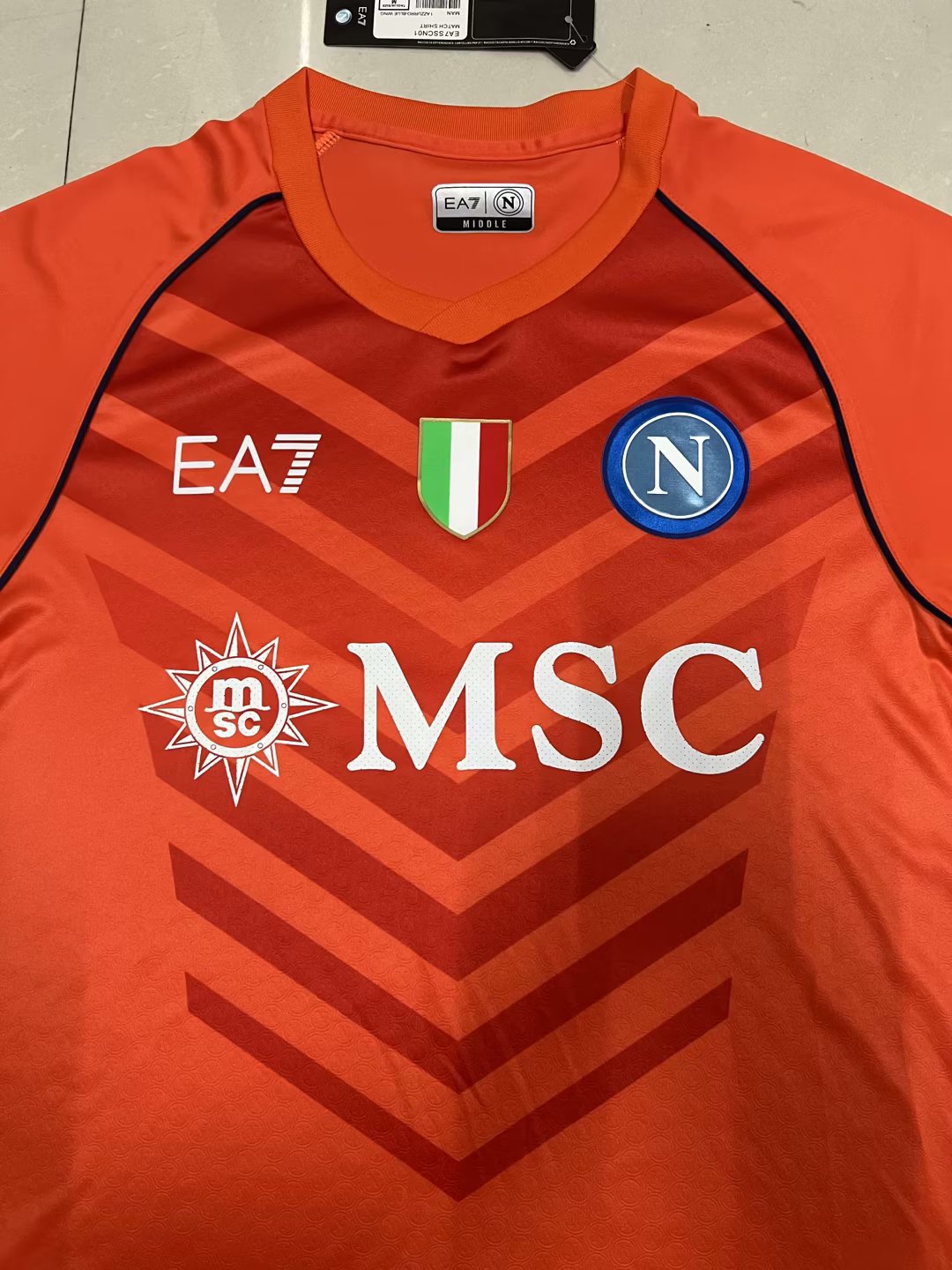 Napoli 2023/2024 Goalkeeper Fan Version Football Jersey