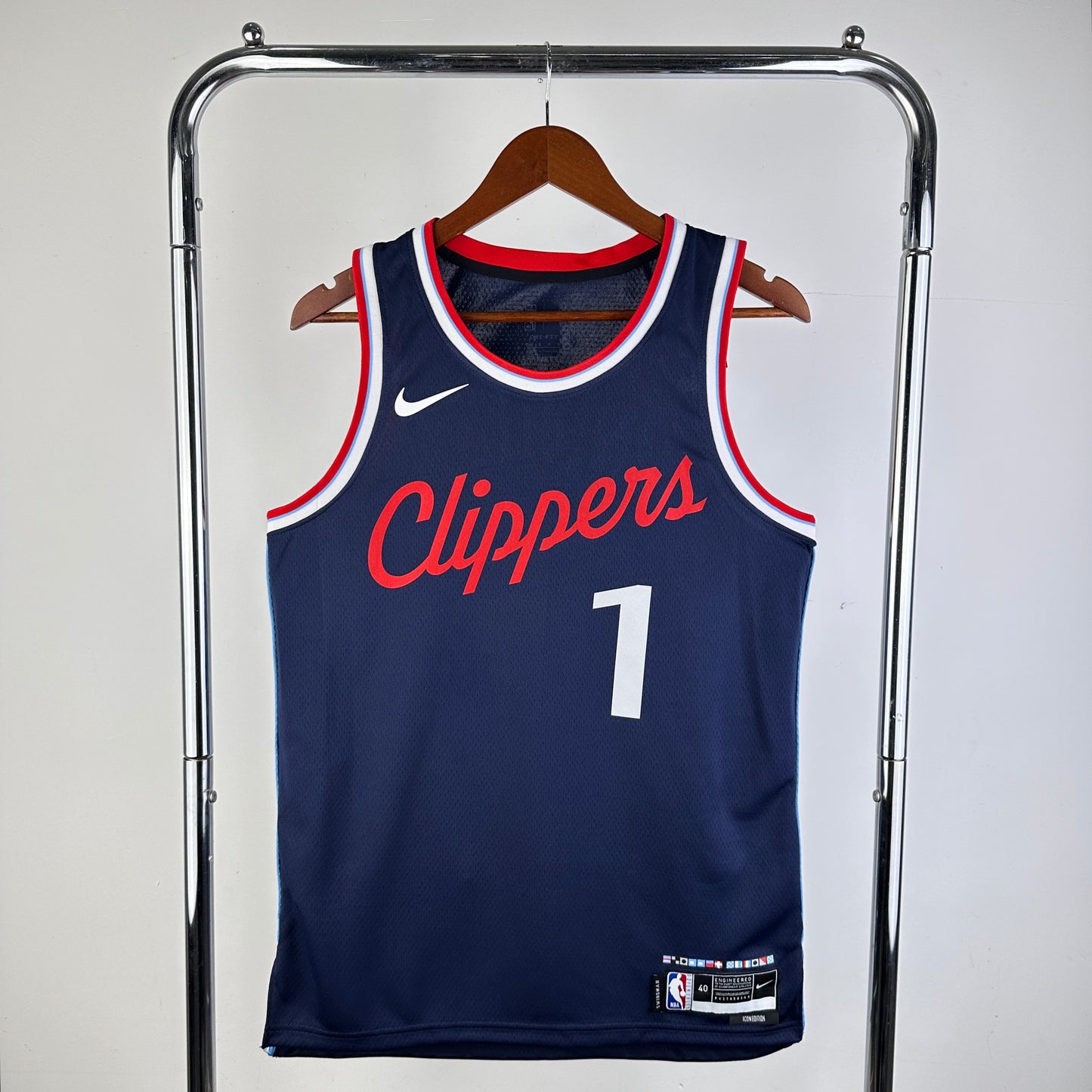 Los Angeles Clippers Blue #1 HARDEN NBA Season Jerseys 2025