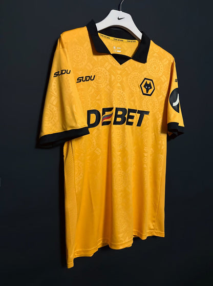 Wolverhampton Wanderers 2025/2026 Home Fan Version Football Jersey