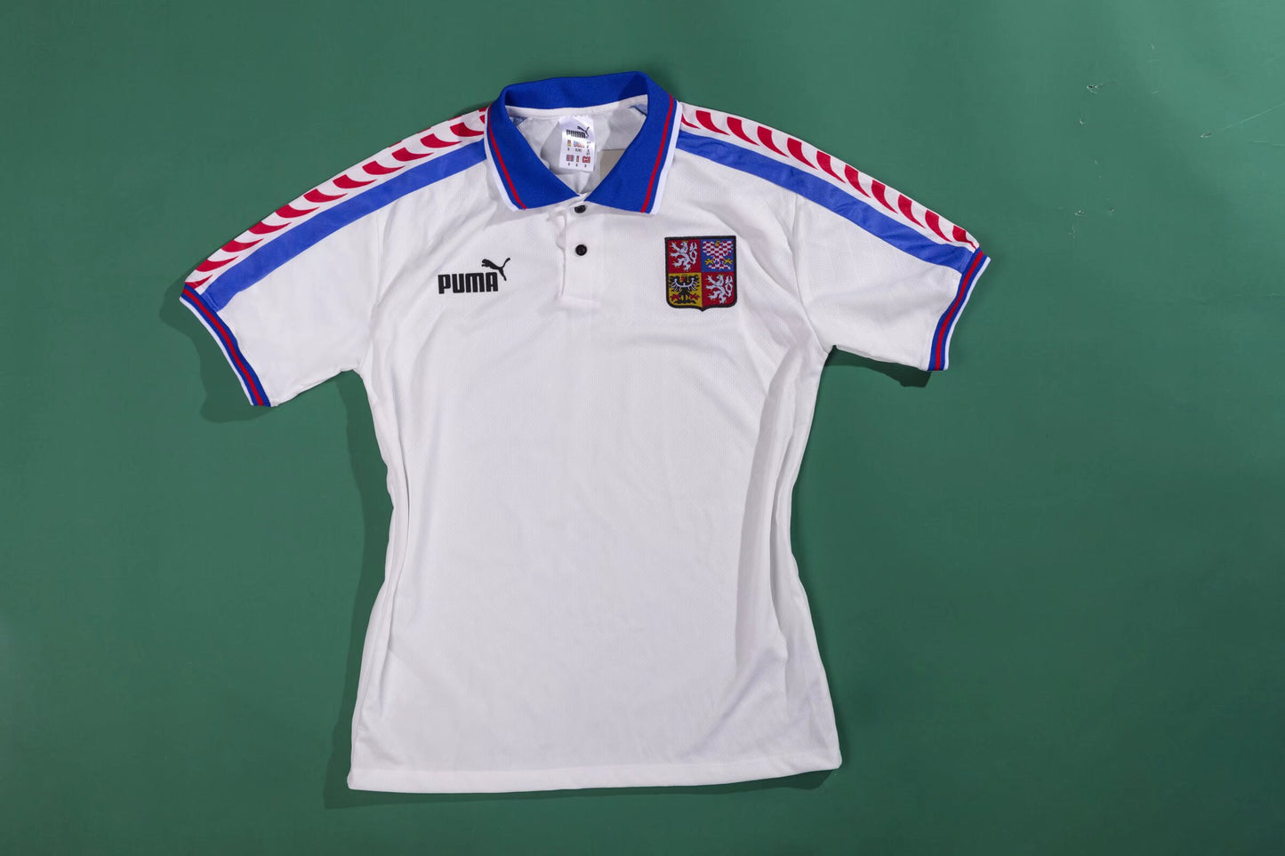 Retro Czech Republic 1996 Away Football Jersey
