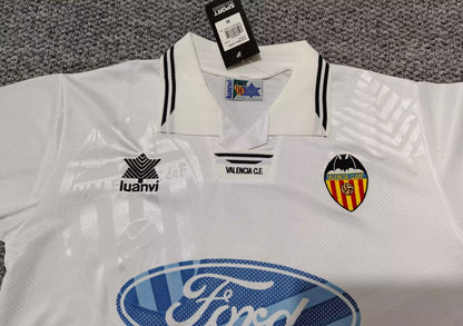 Retro valencia 1999/2000 Home Fan Version Football Jersey