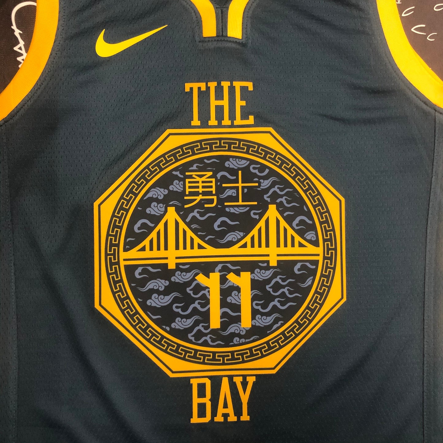 Retro Golden State Warriors 2018 Football Jersey