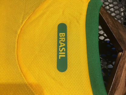 Retro Brazil 2010 Home Football Jersey