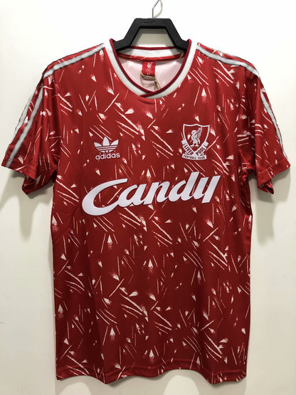 Retro Liverpool 1989/1991 Home Football Jersey