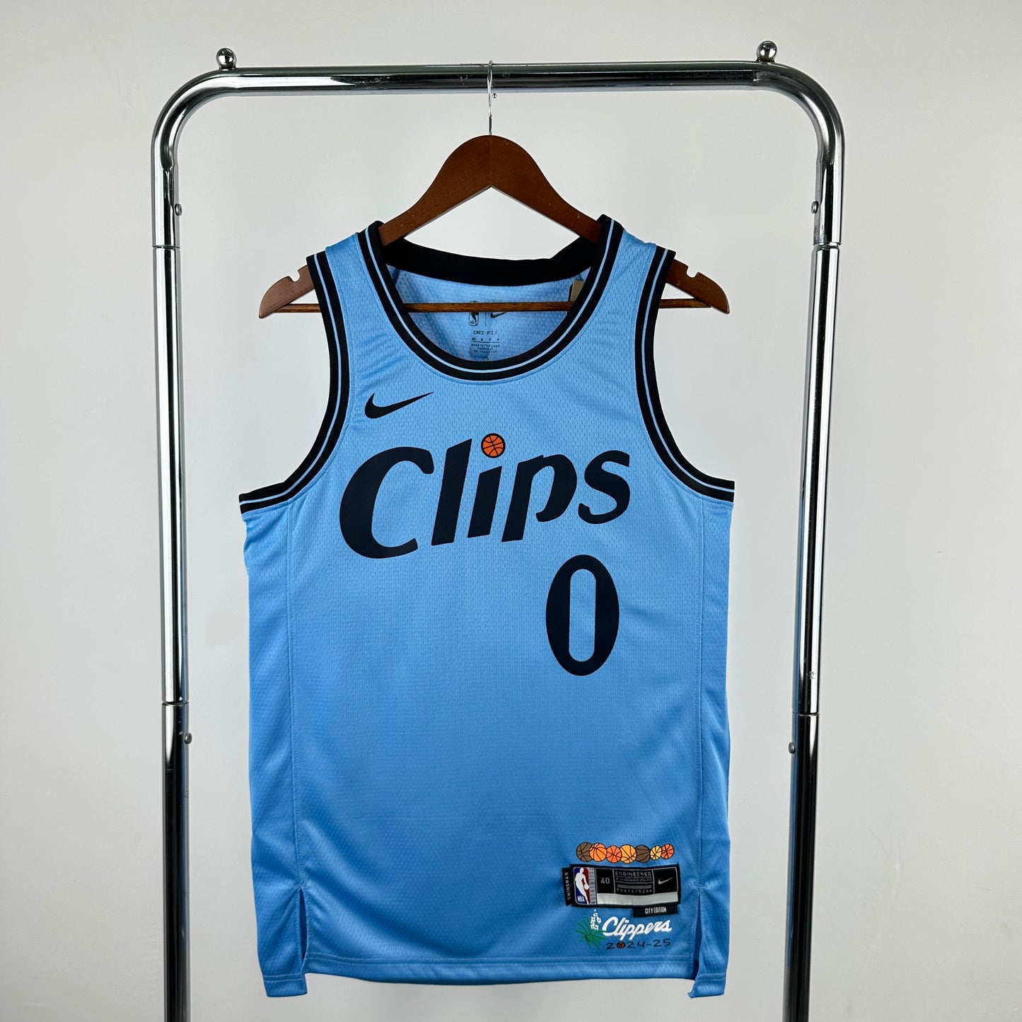 Los Angeles Clippers City Blue #0 WESTBROOK NBA Season Jerseys 2025
