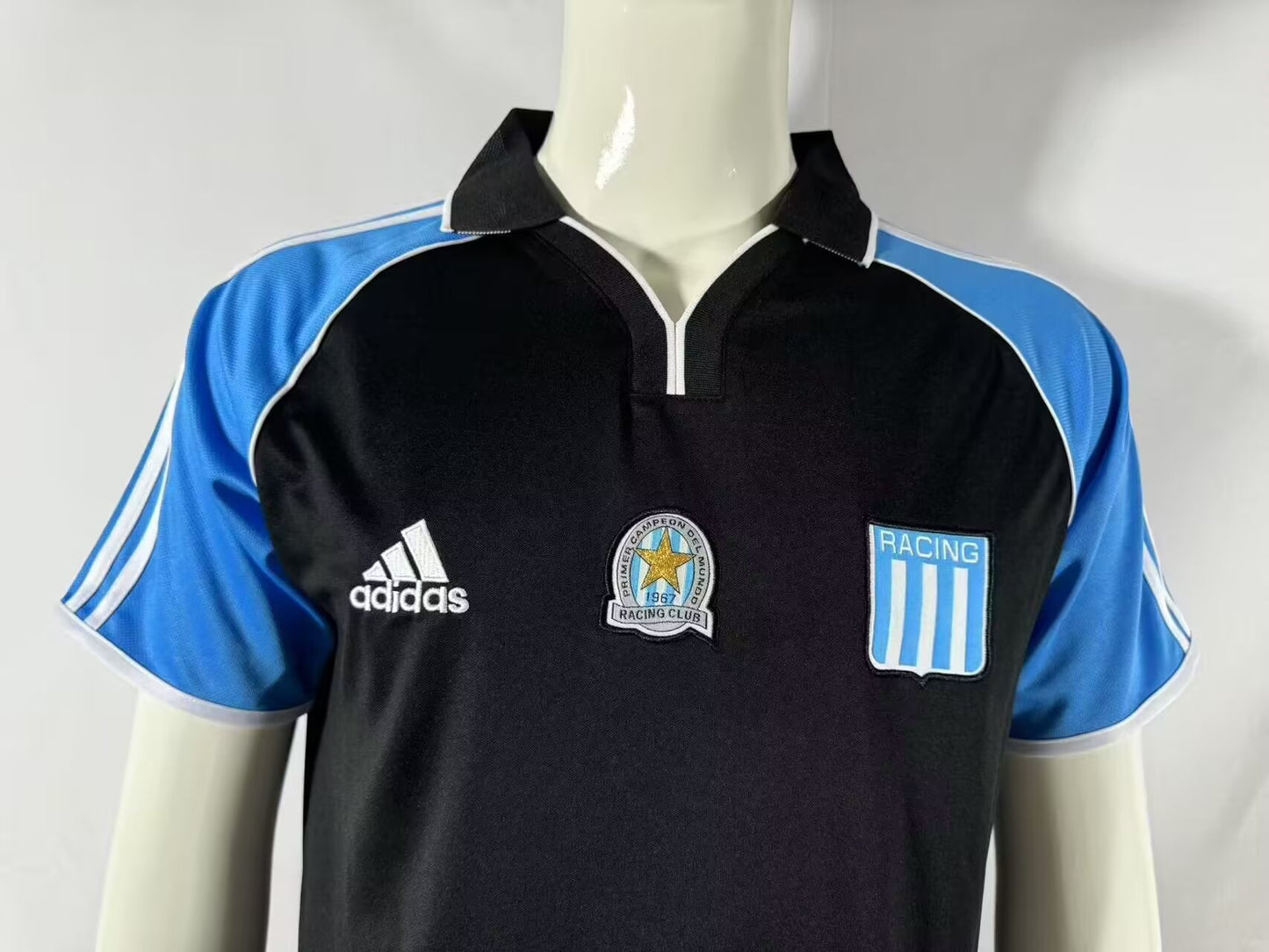Retro Racing 2000/2001 Away Fan Version Football Jersey