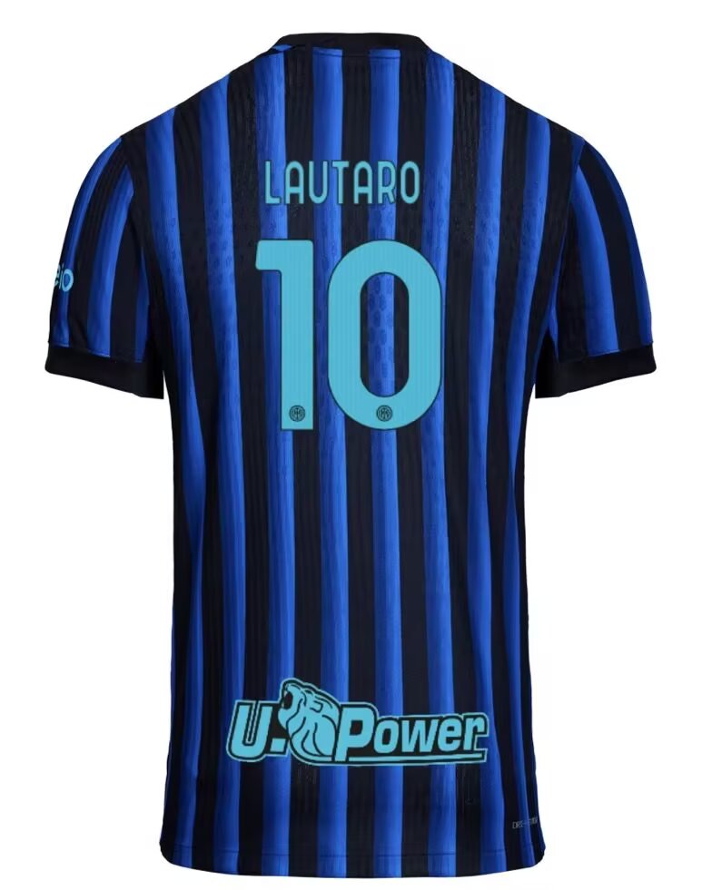 Inter Milan 2025/2026 Home Player Version Football Jersey