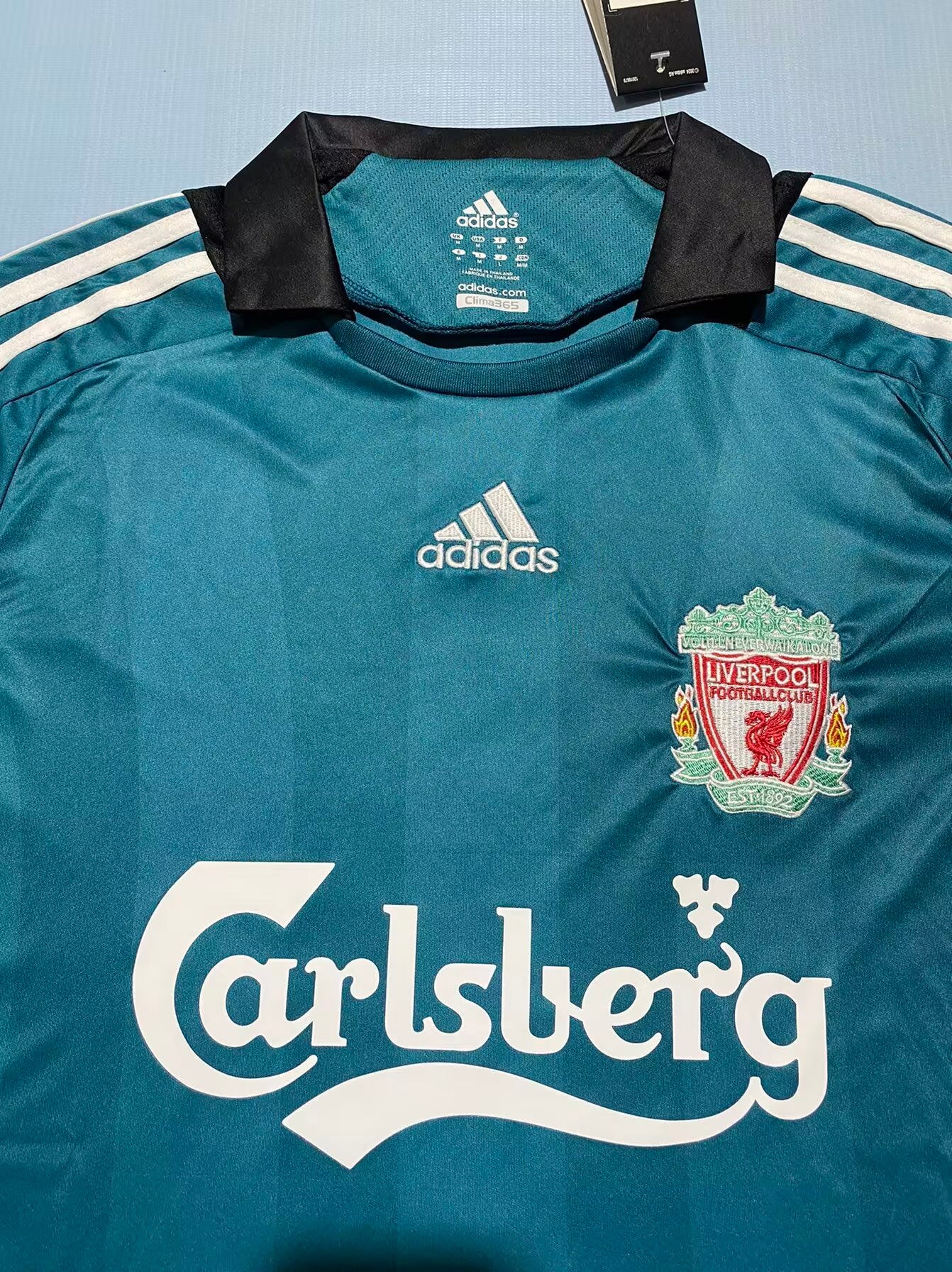 Retro Liverpool 2008/2009 Away Long Sleeve Football Jersey