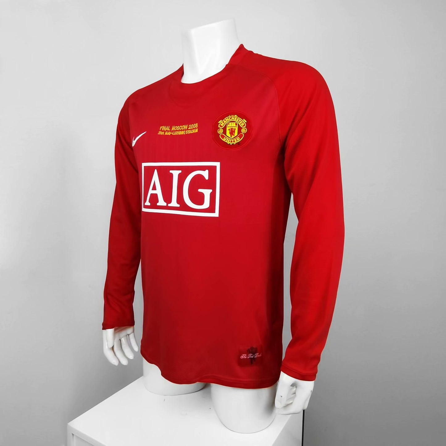 Retro Manchester united 2007/2008 Home Football Jersey