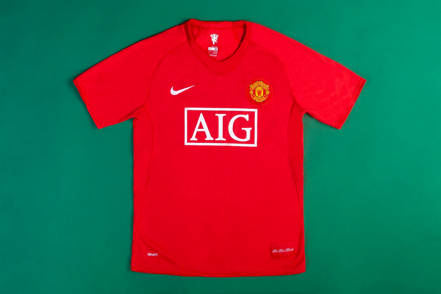 Retro Manchester united 2007/2008 Home Football Jersey
