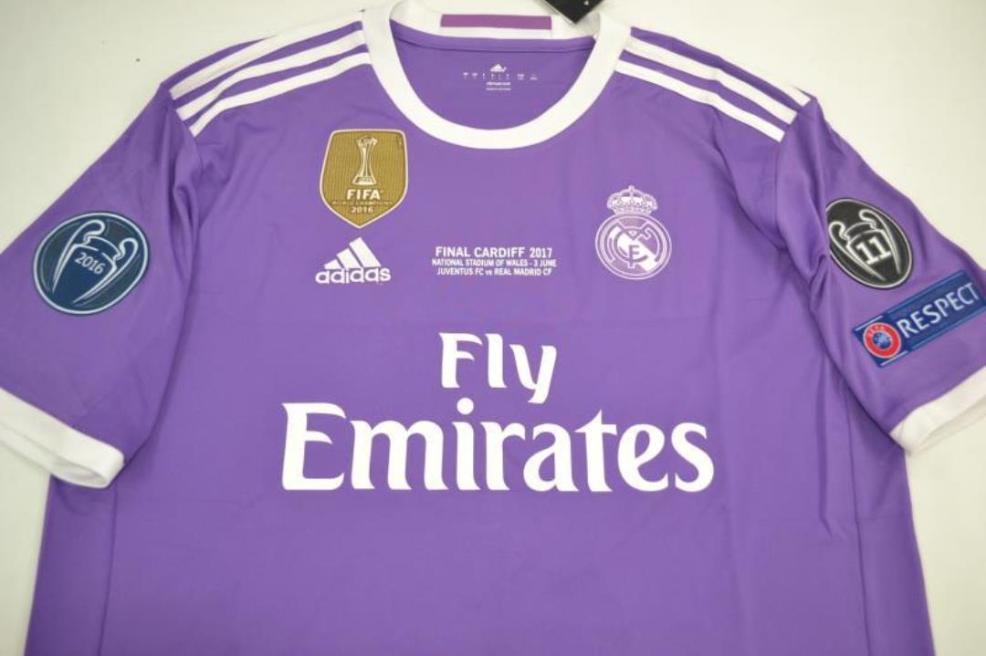 Retro real madrid 2016/2017 Away Player Version Football Jersey