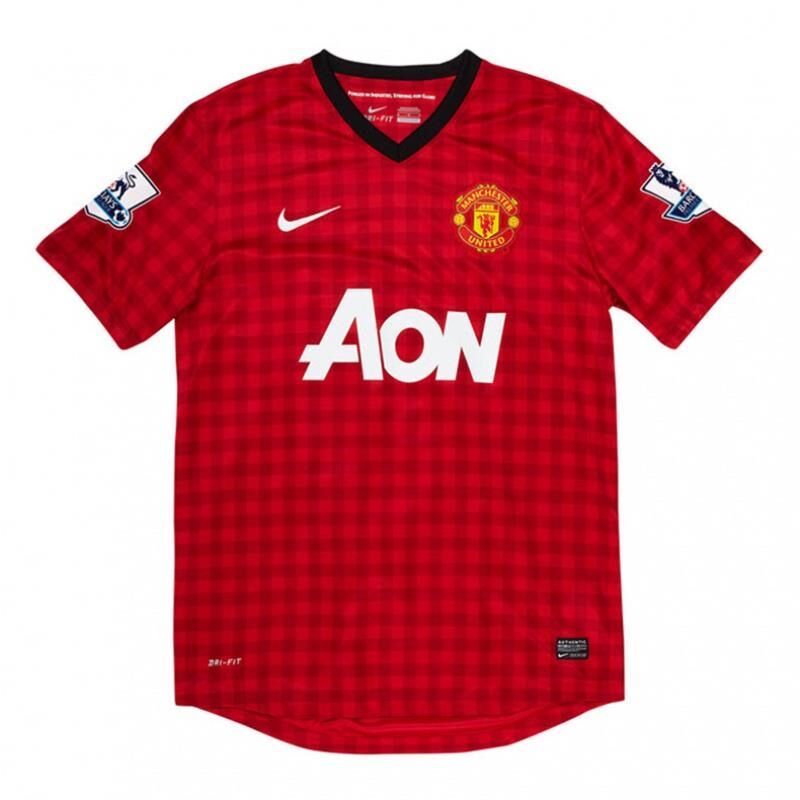 Retro Manchester united 2012/2013 Home Football Jersey