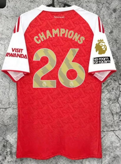 Arsenal 2025/2026 Home Fan Version Football Jersey