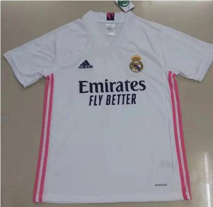 Retro real madrid 2020/2021 Home Fan Version Football Jersey
