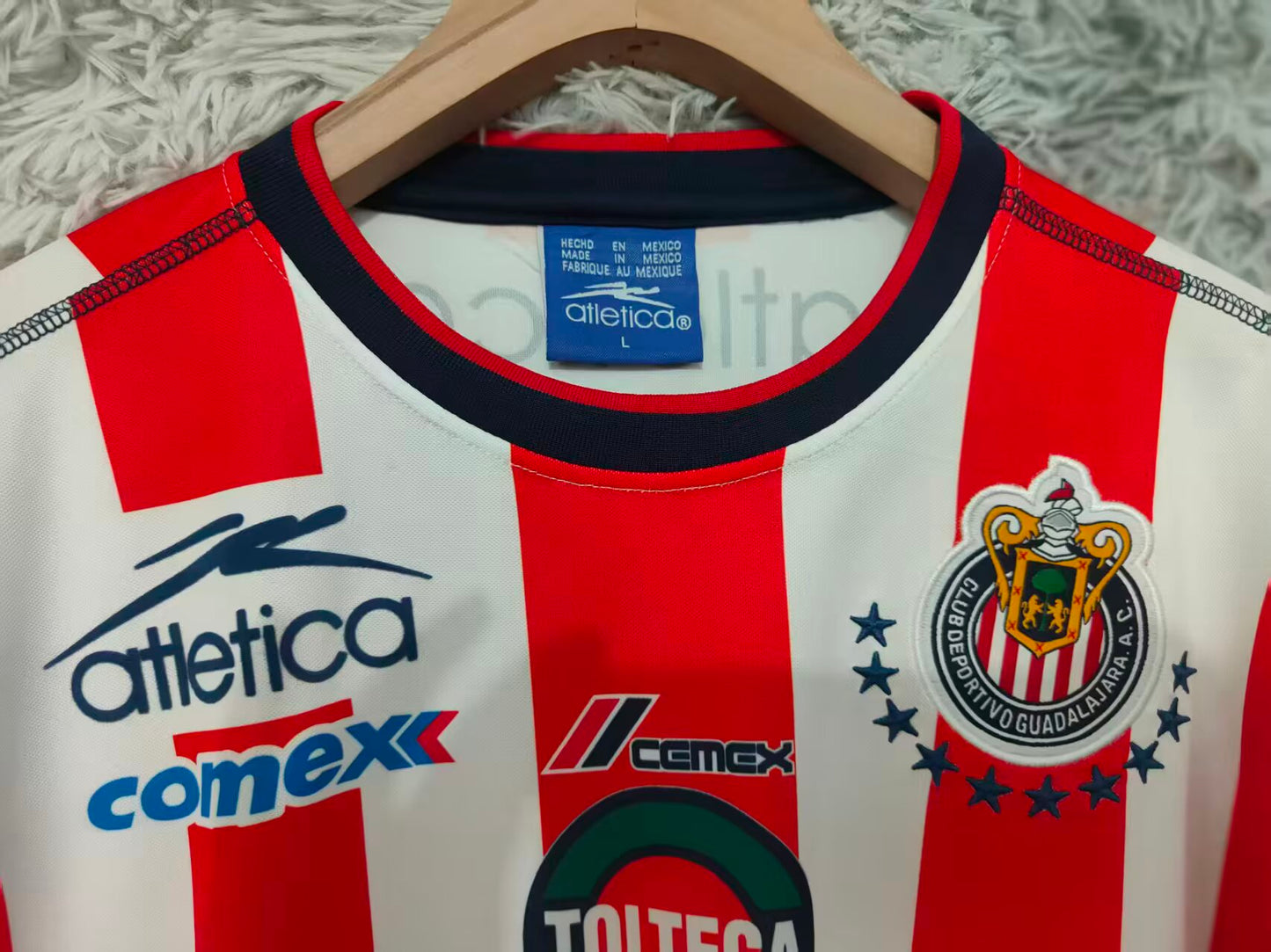 Retro chivas 2002/2003 Home Long Sleeve Football Jersey
