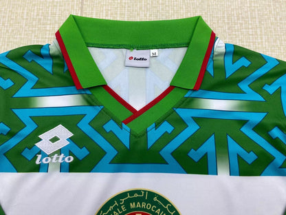 Retro Morocco 1994/1995 Away Long Sleeve Football Jersey