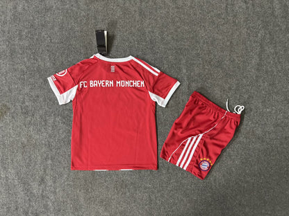 Bayern Munich 2025/2026 Kids Home Football Jersey