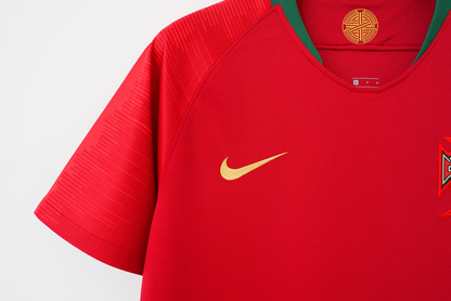 Retro Portugal 2018 Home Football Jersey