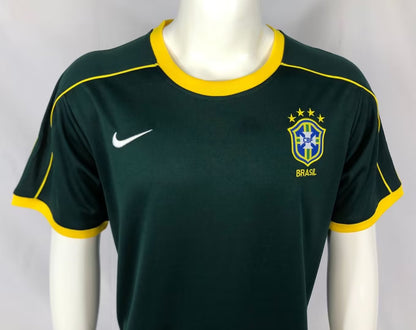 Retro Brazil 1998 Goalkeeper Football Jersey