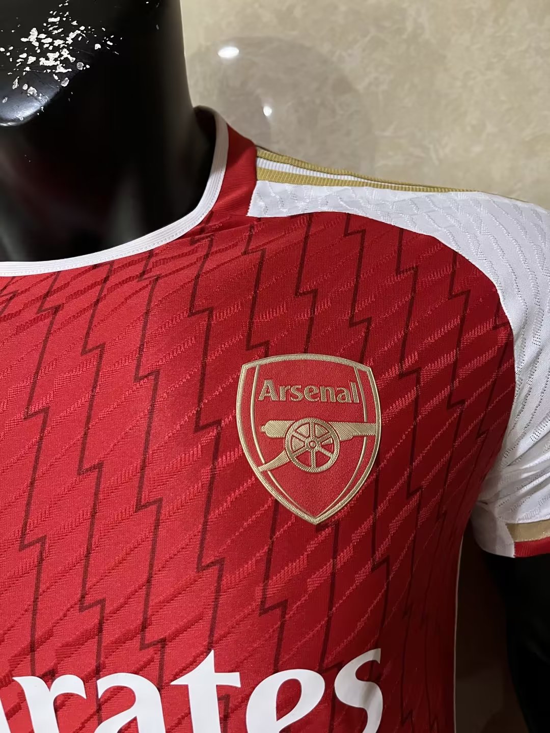 Arsenal 2023/2024 Home Player Version Football Jersey