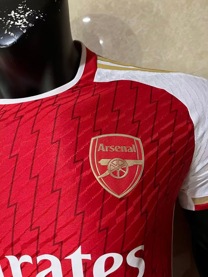 Arsenal 2023/2024 Home Player Version Football Jersey