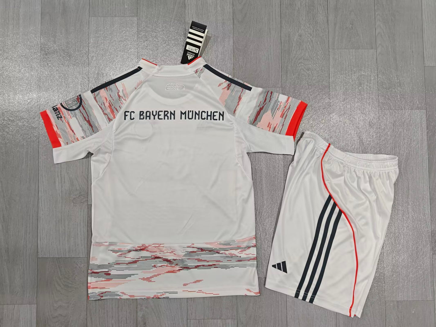 Bayern Munich 2025/2026 Kids Away Football Jersey