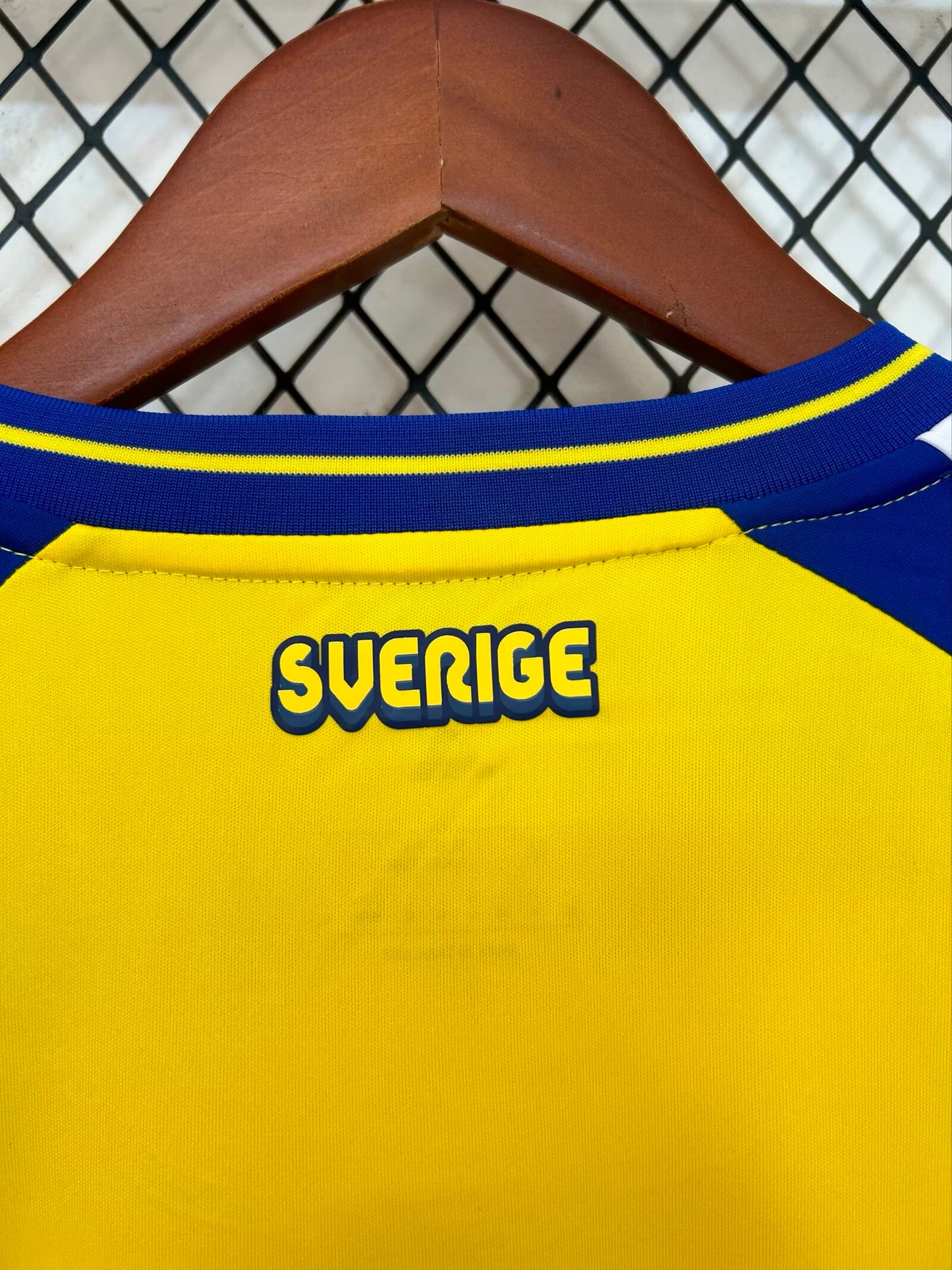 Sweden 2026/2027 Home Fan Version Football Jersey