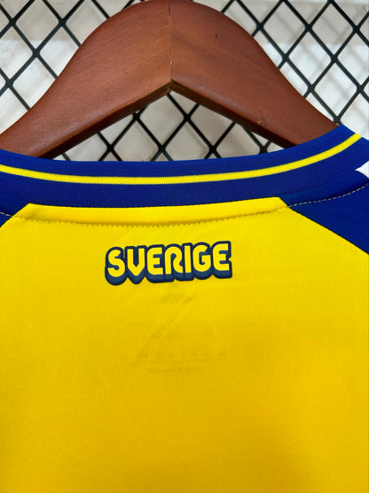 Sweden 2026/2027 Home Fan Version Football Jersey