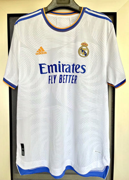 Real Madrid 2021/2022 Home Player Version Football Jersey