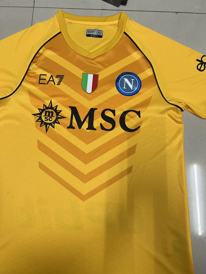 Napoli 2023/2024 Goalkeeper Fan Version Football Jersey