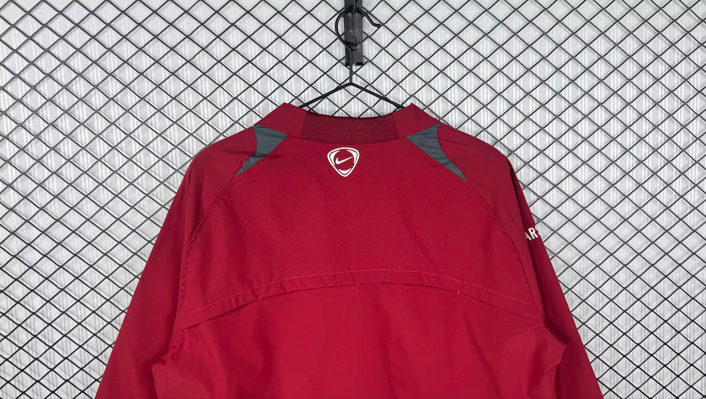 Retro Arsenal Windbreaker Red Jersey 2005-2006