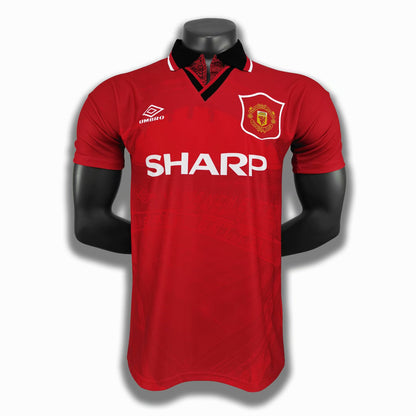 Retro Manchester united 1994/1996 Home Football Jersey