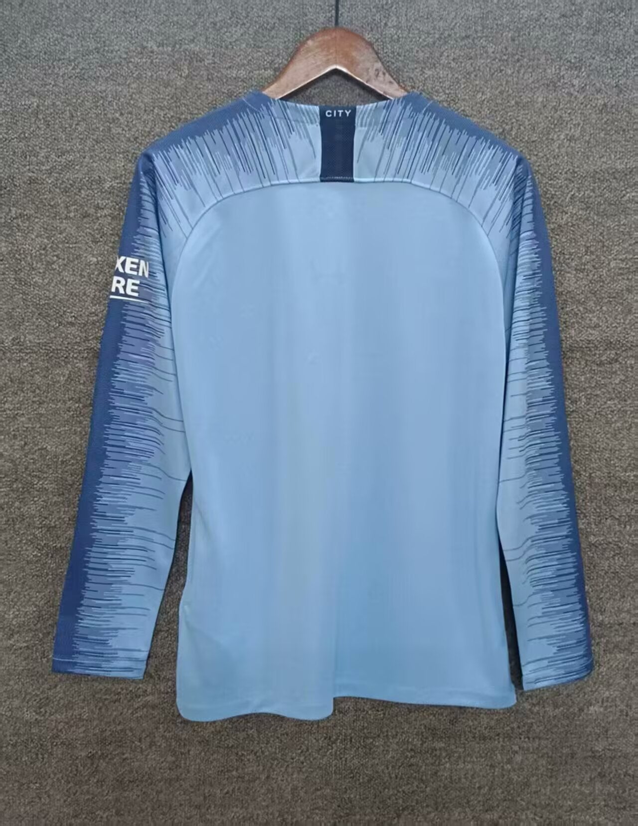 Retro Manchester city 2019 Home Football Jersey